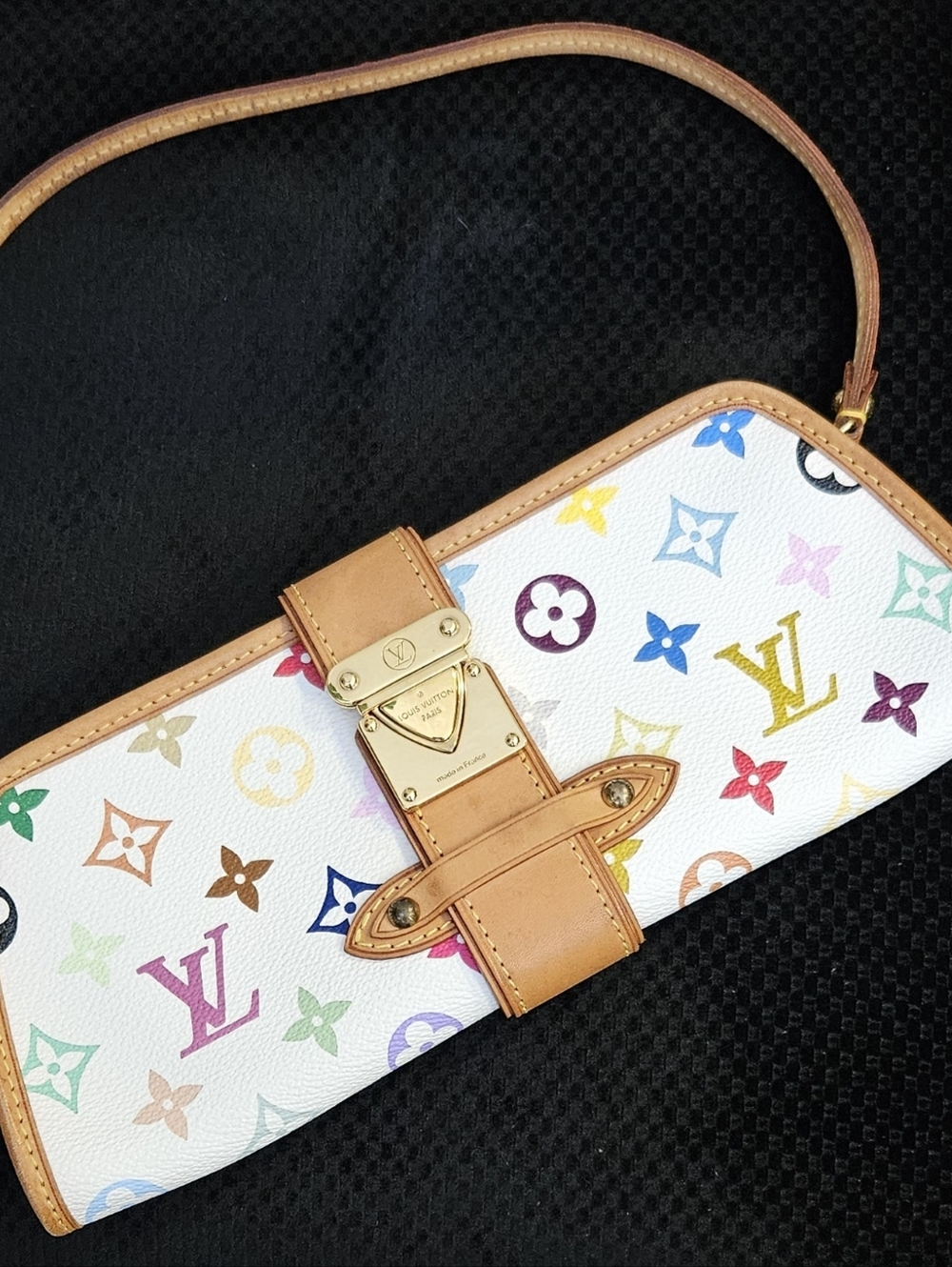 Louis Vuitton x Takashi Murakami Limited Edition Multicolor Monogram Shirley 💕